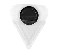 Greensen Acrylic Strong Magnetic Fish Feeder, Aquarium Red Feeding Cup Fish Food Dispenser with Bottom Strip Holes for Eating in Freshwater