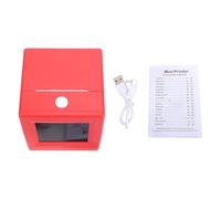 Greensen AI Sticker Printer, 2.4G WiFi Voice Control Portable Sticker Maker Label Printer with HD Display Screen for Work Learning Office Notes