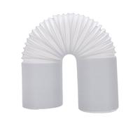 Greensen Air Conditioner Exhaust Pipe, 2m PP Vent Hose with Counter Clockwise Thread for Secure Fit, Extendable Design with No Air Leaks for Portable AC, Home, Garage (150mm)