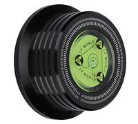 Greensen Aluminum Aluminum Disc Stabilizer Registration Disk with Bladder Riveting, Suitable for the Registration Machine, Remove Vibrations, Keep the Rotating Level (Black)