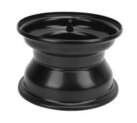 Greensen ATV Wheel Rim 7 Inch Aluminum Alloy 3 Hole Black | Heavy Duty Replacement for Carts Go Karts, Strong Load Capacity, Lightweight Metal Upgrade Accessory