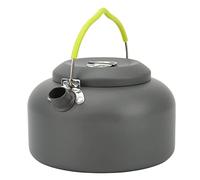 Greensen Camping Kettle, Portable Tea Pot Outdoor Camping Kettle 1.3L Aluminum Alloy with Foldable Handle for Boiling Water Coffee Tea