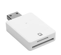 Greensen Card Reader, Memory Card Adapter for Support Up to 128GB Plug and Play with LED Status Indicator Works on V4.0