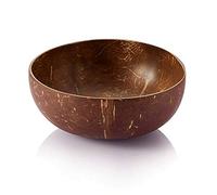 Greensen Coconut Bowl Bowls Polished, Handmade Coconut Salad Bowls Acai Bowls, Sustainable Serving Bowls for Soup Salad Fruit (As Shown)