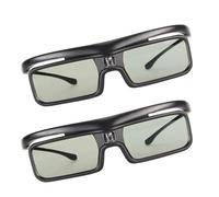 Greensen DLP Link 3D Glasses Rechargeable Active Shutter 3D Glasses 144Hz LCD Lens 40 Hour Playtime 178 Degree Viewing for LTV 2500 3000 Pro 3500 Pro Home Theater