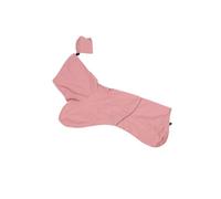 Greensen Dog Raincoat, Windproof Reflective Adjustable Pet Jacket with Leash Hole and Storage Bag, for Outdoor Walking Rain Snow Protection (S)