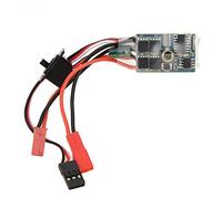 Greensen Durable 30A Two Way Brush ESC, RC Speed Controller for 1/16 1/18 /24 Car Boat, Ideal for Hobbyists and Enthusiasts (Without brakes)