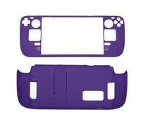 Greensen Full Protective Case, Shockproof Grip Ergonomic Impact Cover with Built-in Kickstand for Steam Deck, Precise Compatibility, Convenience, Comprehensive Protective, Absolute Fit, (Dark Purple)