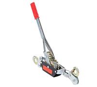 Greensen Hand Ratchet Winch, 2 Tonne Heavy Steel Wire Rope Manual Lever Hoist for Moving Vehicles, Machines, Logs in Marine Applications