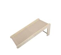 Greensen L Shape Cat Scratcher, Vertical Scratching Board with 75 Degree Tilt and Widened Height, Solid Wood Multi Layer Board with Sisal Pad, for Cats to Rest Grind Claws and Play