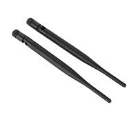 Greensen Live Lives for a Long Time Omnidirectional Antenna for Wireless Card, Excellent Signal Reception for WiFi Routers, Suitable for Wireless LAN [2PCs Dual band] (6DBi antenna)