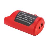 Greensen M12 USB -Akku Charger, Stable and Reliable Load Adapter for the M12 Series, USB 5V 2.1A or DC12V 3A Output, Suitable for Outdoor Electronics ABS Material