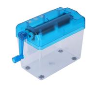 Greensen Manual Paper Shredder, Mini Manual Paper Shredder with Handle Portable Hand Crank Shredder for Paper Notes Bills 1L Capacity Strip Cut Lightweight for Office Home School