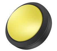 Greensen Massive LED Button with Convex Console Exchange for Interactive Automatic Sales Machines and Large Playing Engines DIY Assembly (100#-Yellow + Three-legged Switch + LED Light)