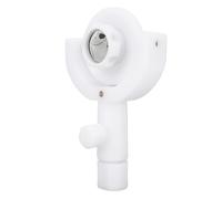 Greensen Mini Surveying Prism, Portable Survey Reflector Target with Base Mount, for Total Station Construction Surveying Tunnels Mines (White)