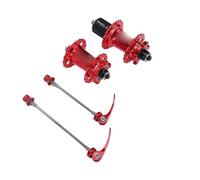 Greensen Mountain bike hub 6 pawls 32 hole 6 bolts disc brake front 2 | Aluminum Alloy Construction, 120 Click Ratchet Design, Compatible with 8-12 Speed HG Freehub, Fits Various Mountain Bike