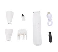 Greensen Quiet Electric Dog Clipper, Pet Grooming Kit with 3 Sizes Cutting Heads for Dogs Cats Nail Trimmer Groomer Canine Hair Trimmer