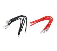 Greensen RC Motor Cable Reliable Soft Durable 16AWG Silicone Wire for Brush Motor, for Axial SCX10 Redcat GEN8, 10pcs