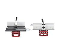 Greensen Router Table-Based Plate Practical Router Lift Kit for Slacking and Trimming, Universal Design for The 64-66 Mm Engine Diameter, Maximum Lever Stroke 51 Mm, and for Comb Machines (Black)