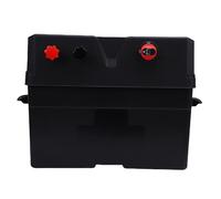 Greensen Smart Battery Box, Portable Power Supply with Built in Battery Management System, Rain Proof Shell for Trolling Motor RV Solar Panel
