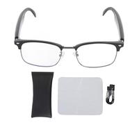 Greensen Smart Translation Glasses Real Time Voice Translation and Broadcast, Multifunctional for Business Travel Music Call (Grey)