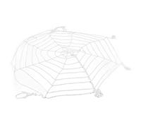 Greensen Spider Web Cobweb Halloween Decoration 3.6m White Cotton Spooky Cobwebs for Indoor Outdoor Party Decor with Large Coverage Area