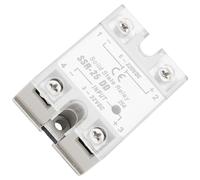 Greensen SSR-25 DD 25A Solid State Relay, 3-32VDC Input 5-220VDC Output, No Switching, with No Noise, for Industrial Automation Process