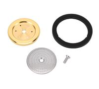 Greensen Stainless Steel Brewing Head Water Distribution Plate Set, with Sealing Gasket for Even Water, Fit for Pandorra Sanremo Coffee Machine