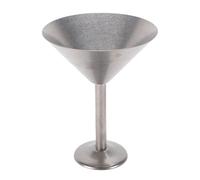 Greensen Stainless Steel Dessert Cup, Elegant Retro High Foot Design 304 Stainless Steel Pudding Cup for Ice Cream Mousse Fruit Salad, with Polished Finish