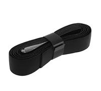 Greensen Tennis Racket Grip Tape Leather Overgrip Sweat Absorbing Abrasion Resistant with Direct Hitting Feedback for Tennis Badminton Racket (Black)