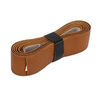 Greensen Tennis Racket Grip Tape Leather Overgrip Sweat Absorbing Abrasion Resistant with Direct Hitting Feedback for Tennis Badminton Racket (Brown)