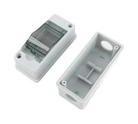 Greensen Transparent Cover Distribution Protection Box IP65 Electronic Junction Box Cover with Simple Installation, Ideal for Monitoring the Internal Status, Suitable for Industrial and Fire Control