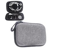 Greensen Travel Case for AI Voice Recorder, Water Resistant Portable Storage Bag with Organization Foam and Lanyard, for Recording Device and Accessories