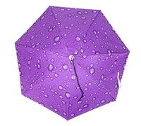 Greensen Umbrella Hat Fishing Umbrella Hat with Elastic Band 77cm Sunscreen Windproof Head-mounted Umbrella Top Folding Hat Umbrella for Adults Kids Women Men(Raindrop purple)