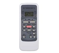 Greensen Universal Replacement Remote Control, Air Conditioner Controller with LCD Screen Timer and Clock for R51M/E R51 Series