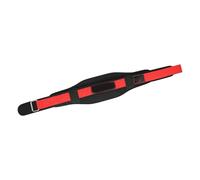 Greensen Weight Lifting Belt, EVA Fabric Sponge Workout Back Support Belt with Double Compression, Breathable Sweat Absorbing Waist Support, 400g for Weightlifting Gym Training (Black and Red XL