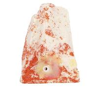 Greensen White Red Aquarium Bubble Stone, Air Stone Aerator Stone Multi-Purpose Imitate Volcano Shape Vivid Oxygen Pump Large Air Bubbles for FishTank Decoration