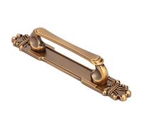 Greensen Zinc Alloy Cabinet Handle, Mounted 7.7-in Hole Distance Door Pull | Antique European Style, Wear-resistant Finish, Fits Wood/aluminum Doors, Includes Mounting Screws