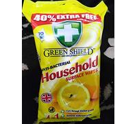 Greenshield Anti-Bac Floor Wipes 24S Multi-Colour