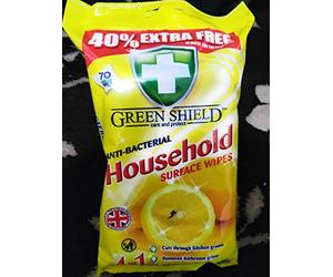 Greenshield Anti-Bac Floor Wipes 24S Multi-Colour