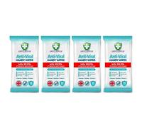 GreenShield Anti-Viral Handy Wipes 15's Kills 99.9% of Bacteria (4 Pack)