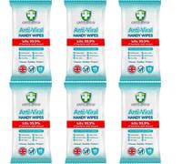 Greenshield Anti-Viral Handy Wipes - Pack Of 15 (Pack Of 6)