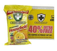 Greenshield Antibac Household Surface Wipes Box,70 Wipes Each 70 (Box Of 12)