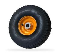 GREENSTAR - Complete Wheel - Suitable for MC Culloch Mowcart 66 Rider - Wheel Size 400x10-4