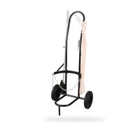 GREENSTAR - Gas Bottle Trolley - For Weeding Work - Max. Capacity 130kg - Sturdy Construction - Wheels 200mm Diameter - 40x110x99cm