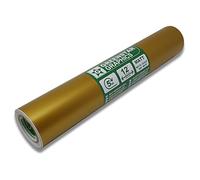 GREENSTAR GRAPHICS 5m ROLL STICKY BACK PLASTIC SELF ADHESIVE CRAFT & DIY VINYL (500cm X 30.5cm) Arts & Crafts, Stickers, Hobbies & 12” Electronic Die Cutters/Plotters (GOLD MATT 12”)