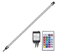 GreenSun Aquarium Light,Submersible Fish Tank Lights with Remote,12V 45 LEDs 5050SMD Underwater Strip Light for Fish Tank, RGB 78cm/30.7 Inches