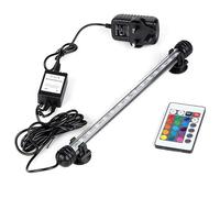 GreenSun Submersible LED Aquarium Light RGB Remote Waterproof Fish Tank Lights (28CM)