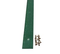 GreenTec GRP Anti Slip Decking Strip - Heavy Duty Non Slip Safety Tread for Decking, Outdoor Steps, Stairs & Ramps - Multiple Sizes & Colours (1, Green, 1200mm x 50mm x 3mm)