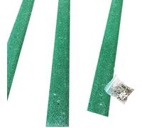 GreenTec GRP Anti Slip Decking Strip - Heavy Duty Non Slip Safety Tread for Decking, Outdoor Steps, Stairs & Ramps - Multiple Sizes & Colours (20, Green, 1200mm x 50mm x 3mm)